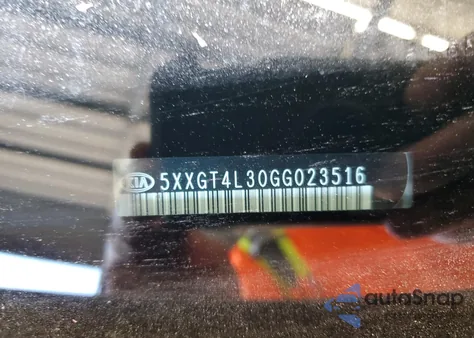 2016 Kia Optima Lx from USA, damaged, VIN 5XXGT4L30GG023516